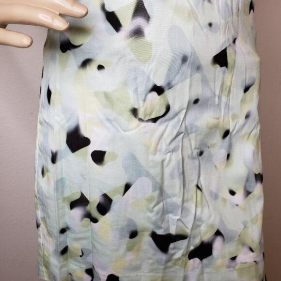 Milly Womens kalidascope Abstract Print Sleeveless Dress Size 4 USA Cotton - Picture 11 of 11